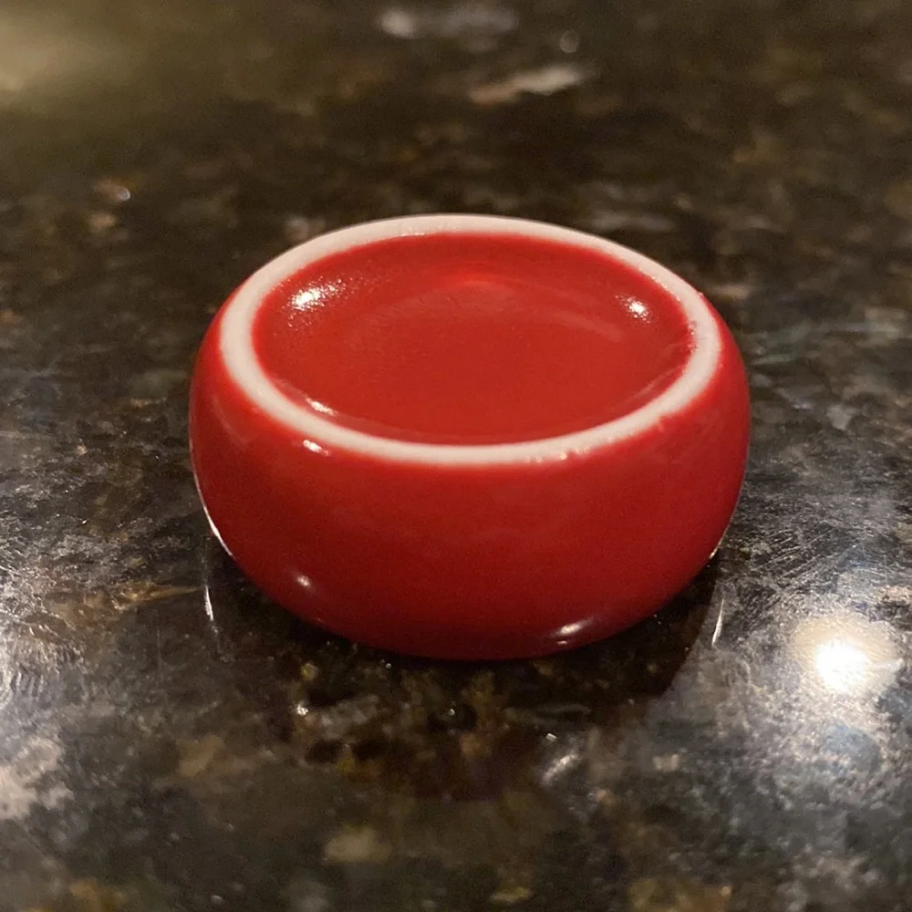N/A red ceramic